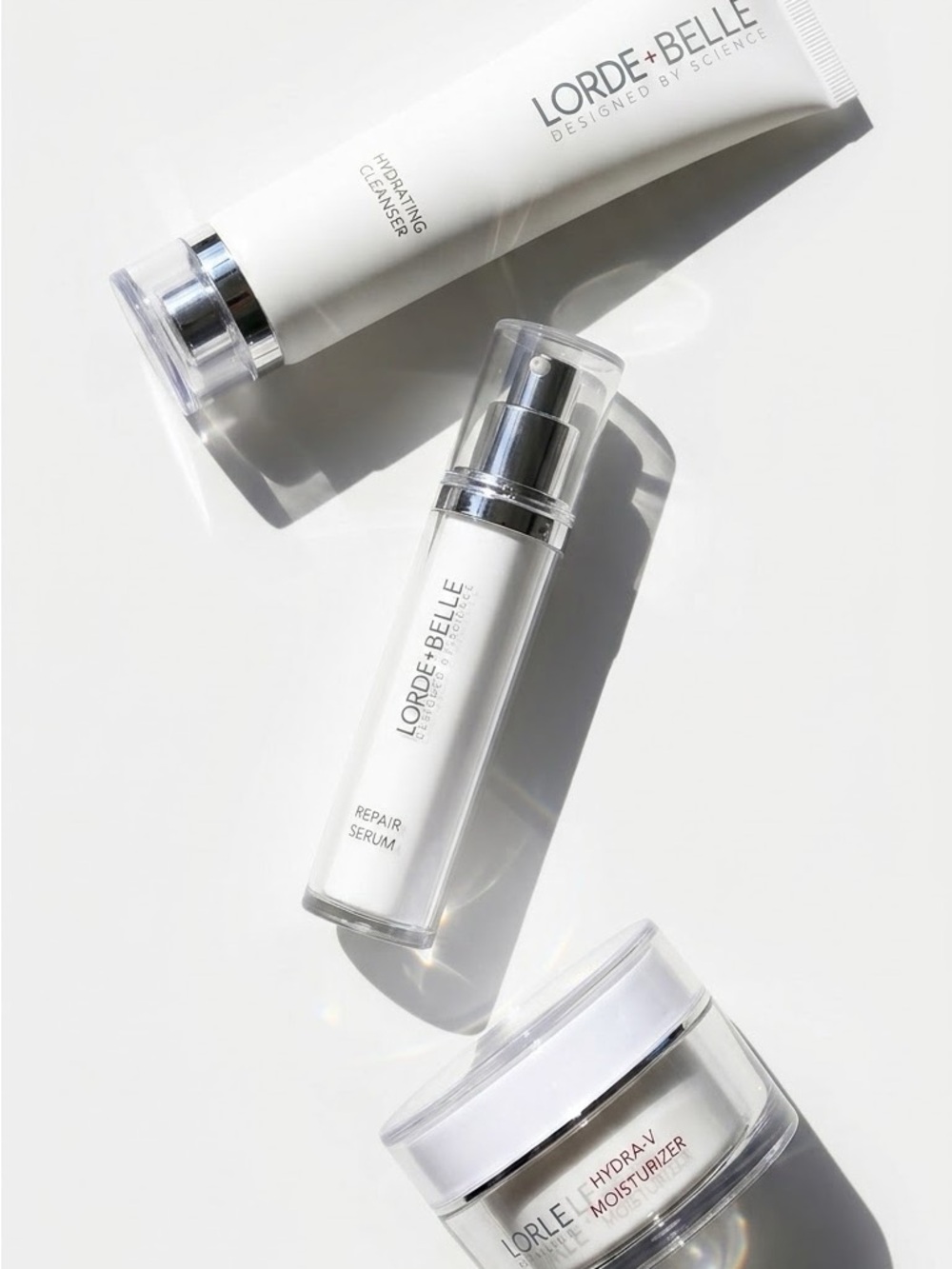 Lorde + Belle CC Skincare Regimen 3-Step Consciously Created Set NIB